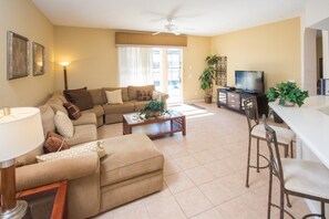 Villa, 5 Bedrooms, Bathtub (Enchanted West Haven Villa) | Living area