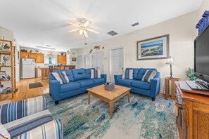 Condo, Multiple Beds (The Rookery Unit 3601) | Living area - The Rookery Unit 3601 (Gulf Shores)