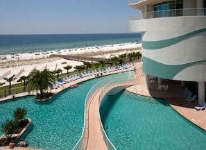 Condo, Multiple Beds (Turquoise Place Unit 404C) | Pool | Outdoor pool - Turquoise Place Unit 404C (Orange Beach)
