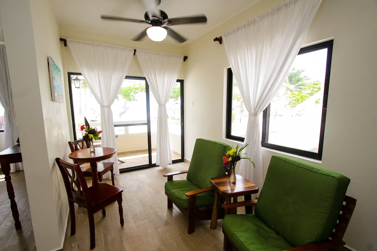 1 habitación y ropa de cama de alta calidad