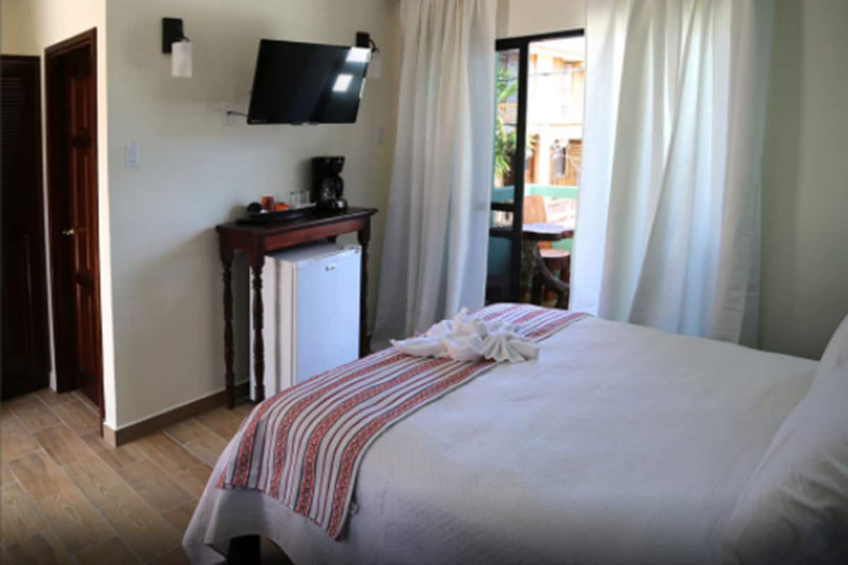 1 habitación y ropa de cama de alta calidad