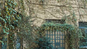 Overnatningsstedets facade