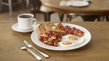 Daily continental breakfast for a fee