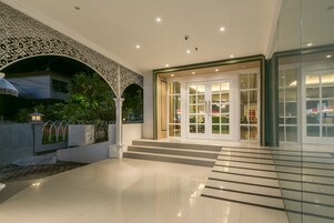 Entrada de la propiedad