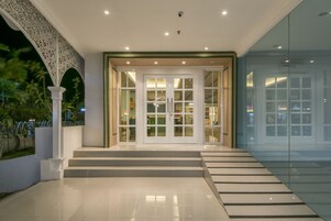 Entrada de la propiedad