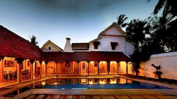 Vue depuis lâhĂ©bergement