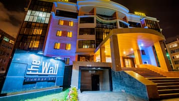 Front of property - evening/night