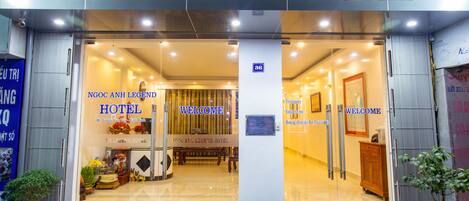 Entrada al alojamiento