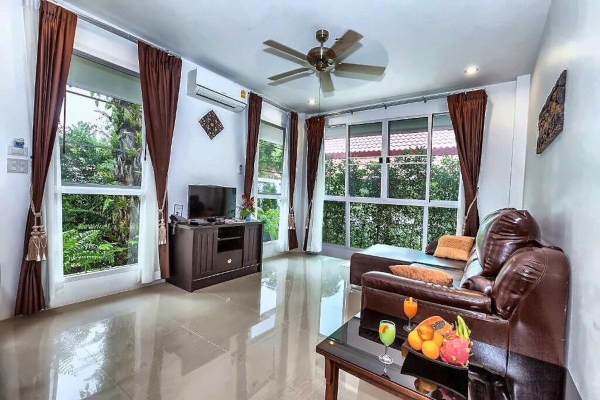 Superior Villa, 2 Bedrooms, Shared Pool | Wohnbereich