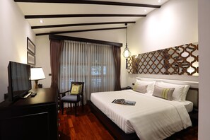 Romantic Lanna Deluxe | In-room safe, desk, soundproofing, rollaway beds - NA NIRAND Romantic Boutique Resort (Chiang Mai)