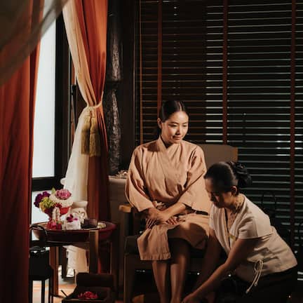 Aromatherapy, Thai massages, body scrubs, facials, reflexology