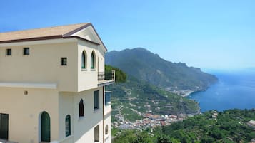 Blick von der Unterkunft