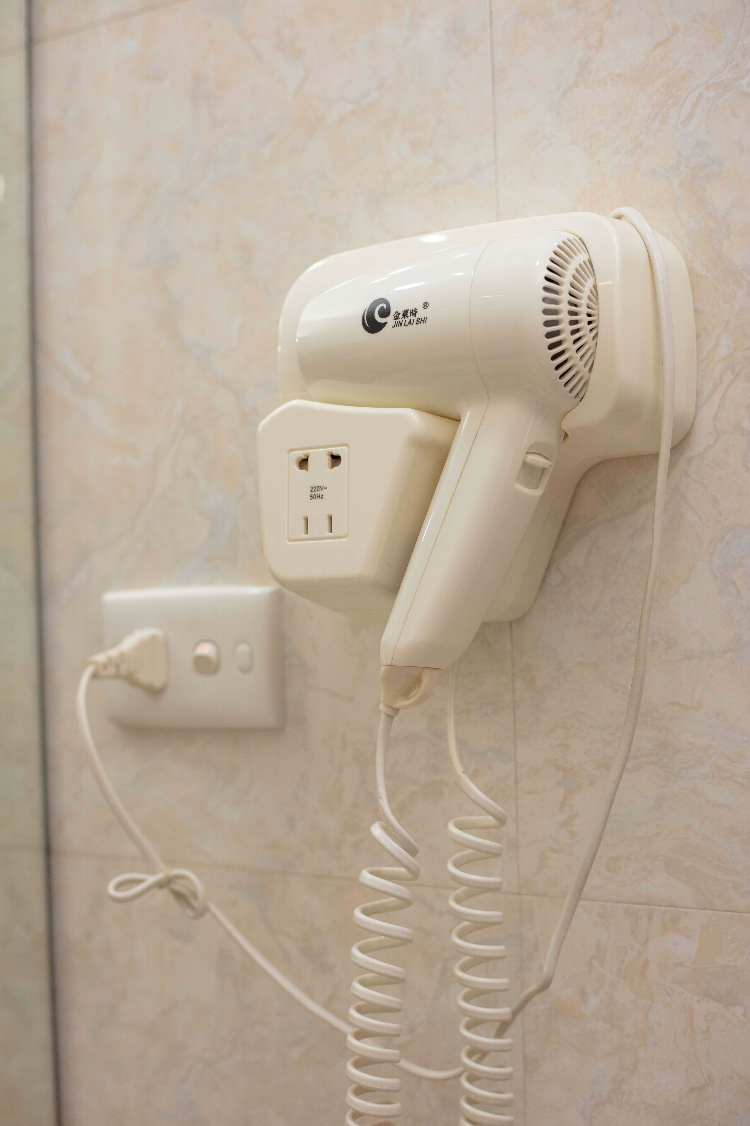 free toiletries, hair dryer, slippers, bidet