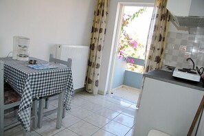 Apartment, 1 Bedroom | Living area | TV - Michel Apartments (Malevizi)