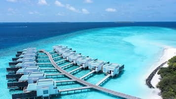 Lagoon Villa with Pool | 1 bedroom, hypo-allergenic bedding, down duvets, pillow-top beds