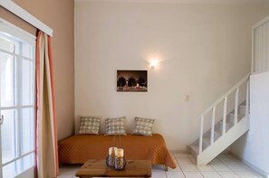 Room, Pool View (Duplex) | Living area