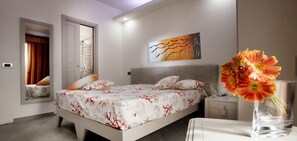 Double Room, Terrace | Premium bedding, desk, soundproofing, cribs/infant beds - Monte Monaco (San Vito Lo Capo)