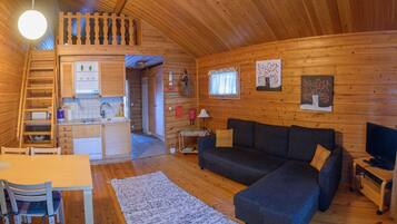 Ferienhaus, Sauna, Seeseite | 1 Schlafzimmer, hochwertige Bettwaren, schallisolierte Zimmer