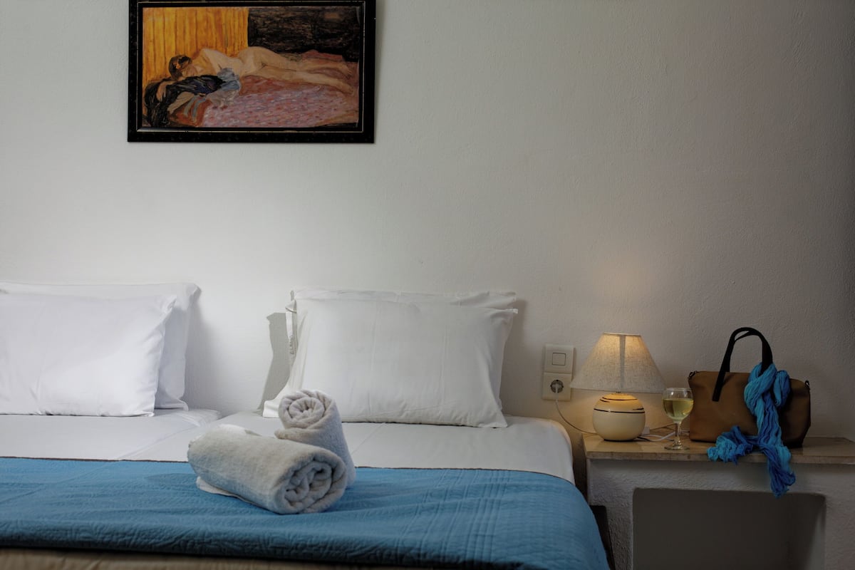 1 bedroom, blackout curtains, iron/ironing board, free WiFi