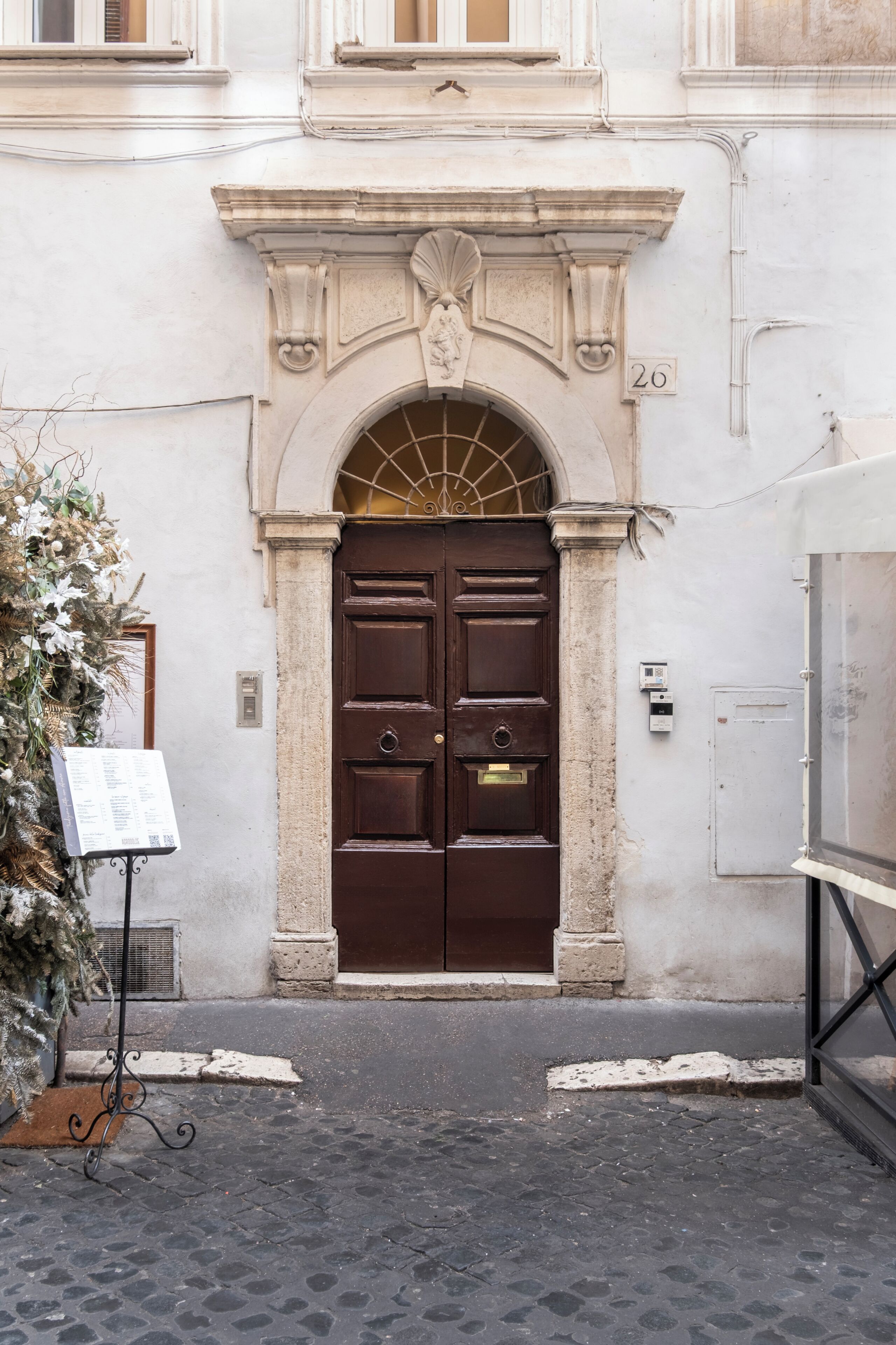 Façade de l’hébergement