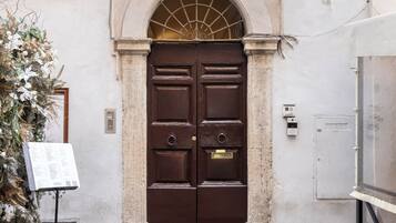 Voorkant van accommodatie