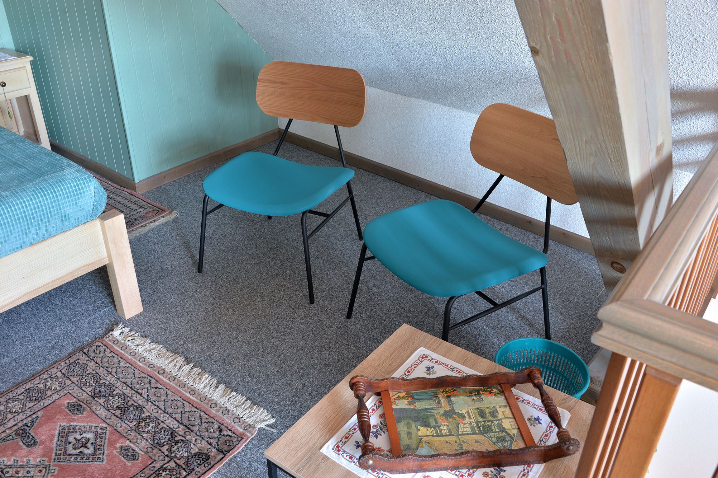 Coin salon dans le hall