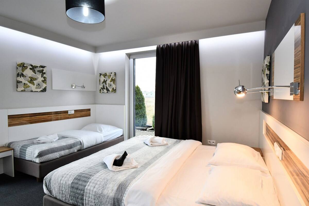 Minibar, desk, iron/ironing board, free WiFi