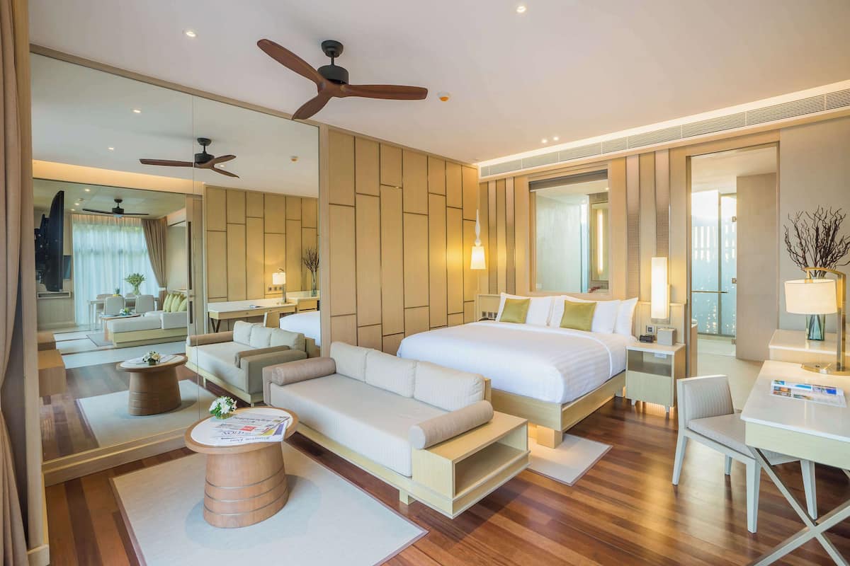 Villa, 2 slaapkamers, toegang tot zwembad (AVANI) | Luxe beddengoed, Select Comfort-bedden, een kluis op de kamer