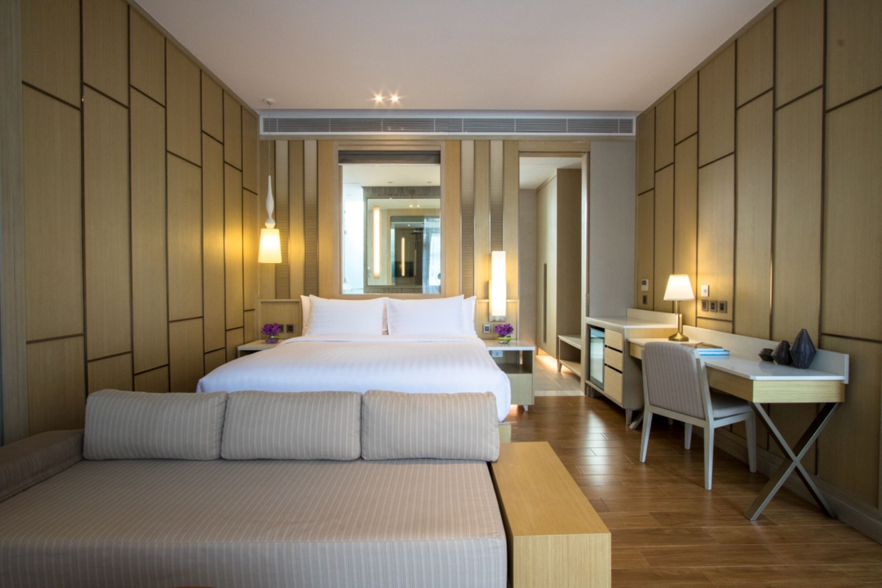 avani two bedroom seaview pool villa | premium bedding, select comfort beds, in-room safe