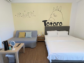 Standard Double Room (" -B-") | Free WiFi, bed sheets - Hoyu House (Lugu)