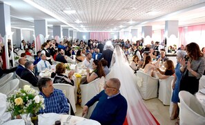 Indoor wedding