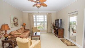Condo, 2 Bedrooms | Living area - The 19th Hole (Panama City Beach)