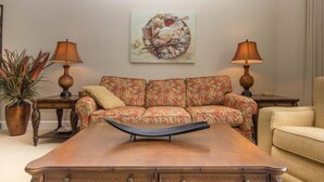 Condo, 2 Bedrooms | Living area - The 19th Hole (Panama City Beach)