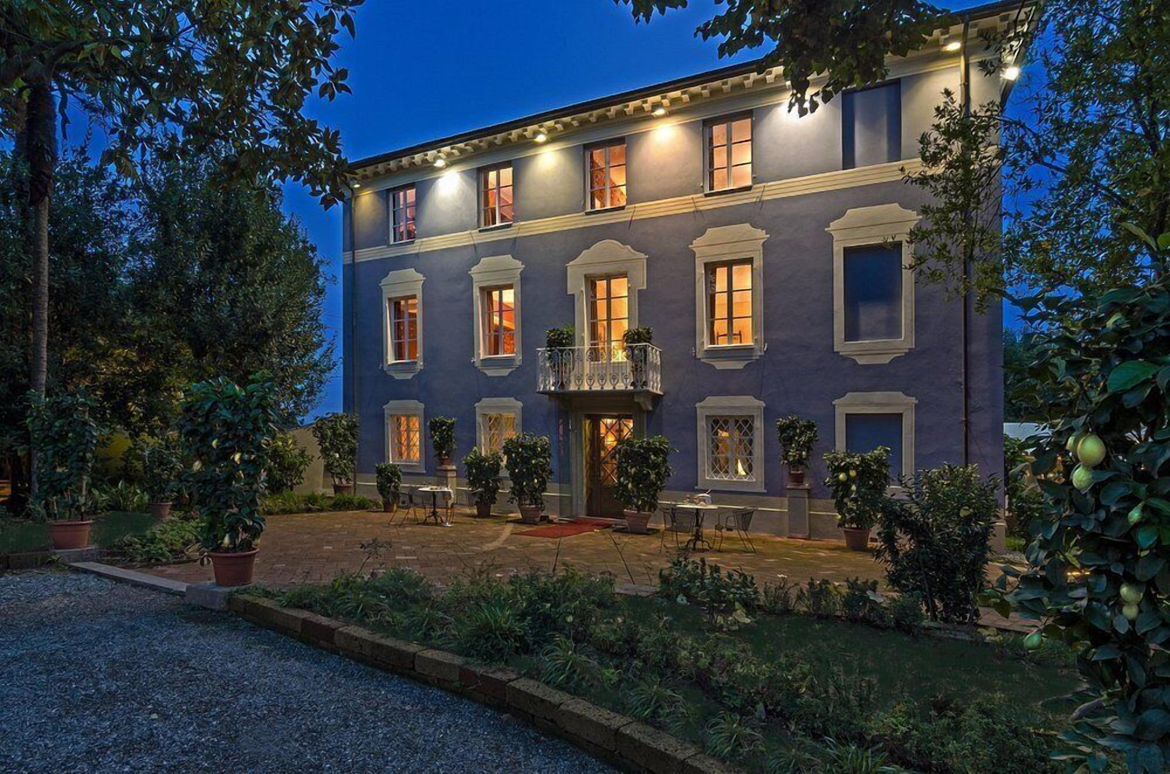 Facciata della struttura