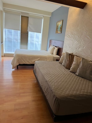 City Apartment, 2 Bedrooms, City View | 2 bedrooms, premium bedding, down comforters, in-room safe