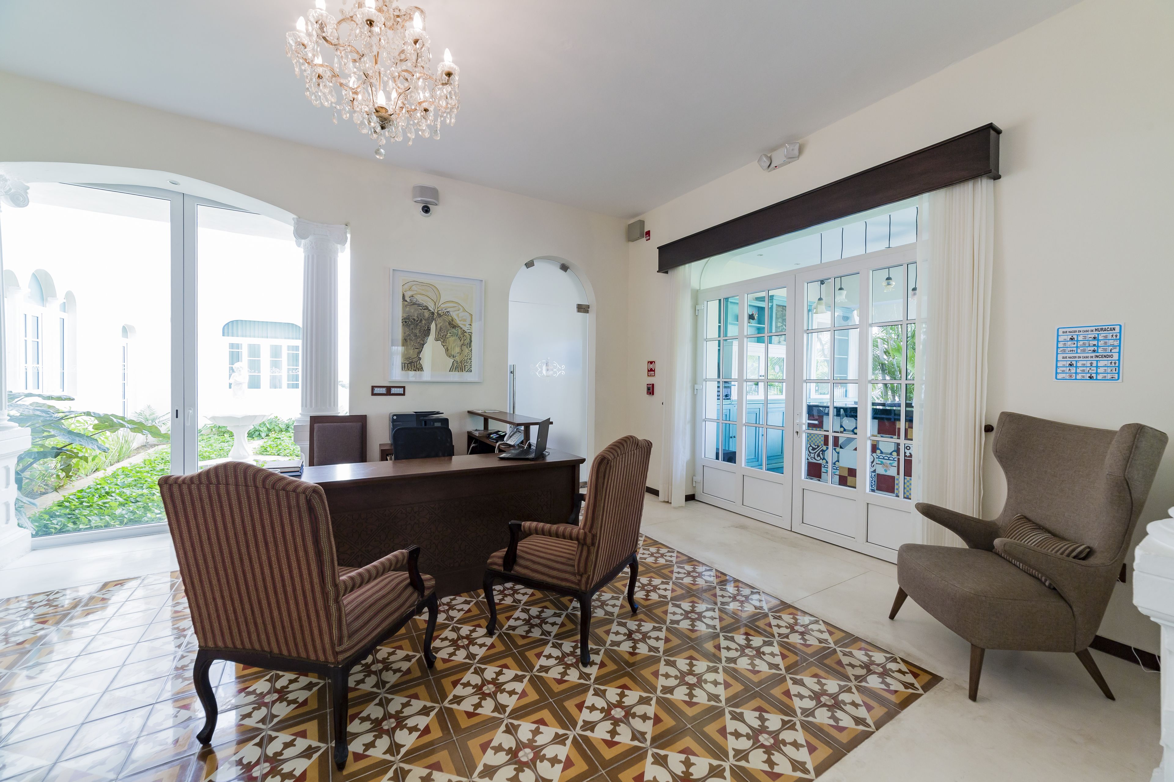 check-in/check-out kiosk