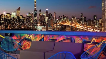 Blick von der Unterkunft