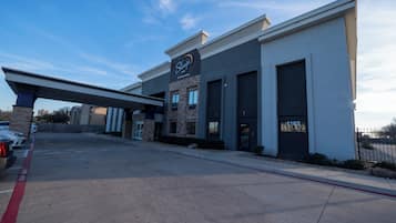 Fachada de la propiedad