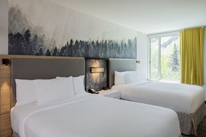Couette en duvet d'oie, coffres-forts dans les chambres, bureau