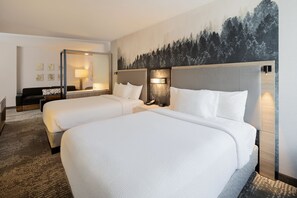 In-room safe, desk, laptop workspace, blackout curtains - SpringHill Suites Jackson Hole (Jackson)