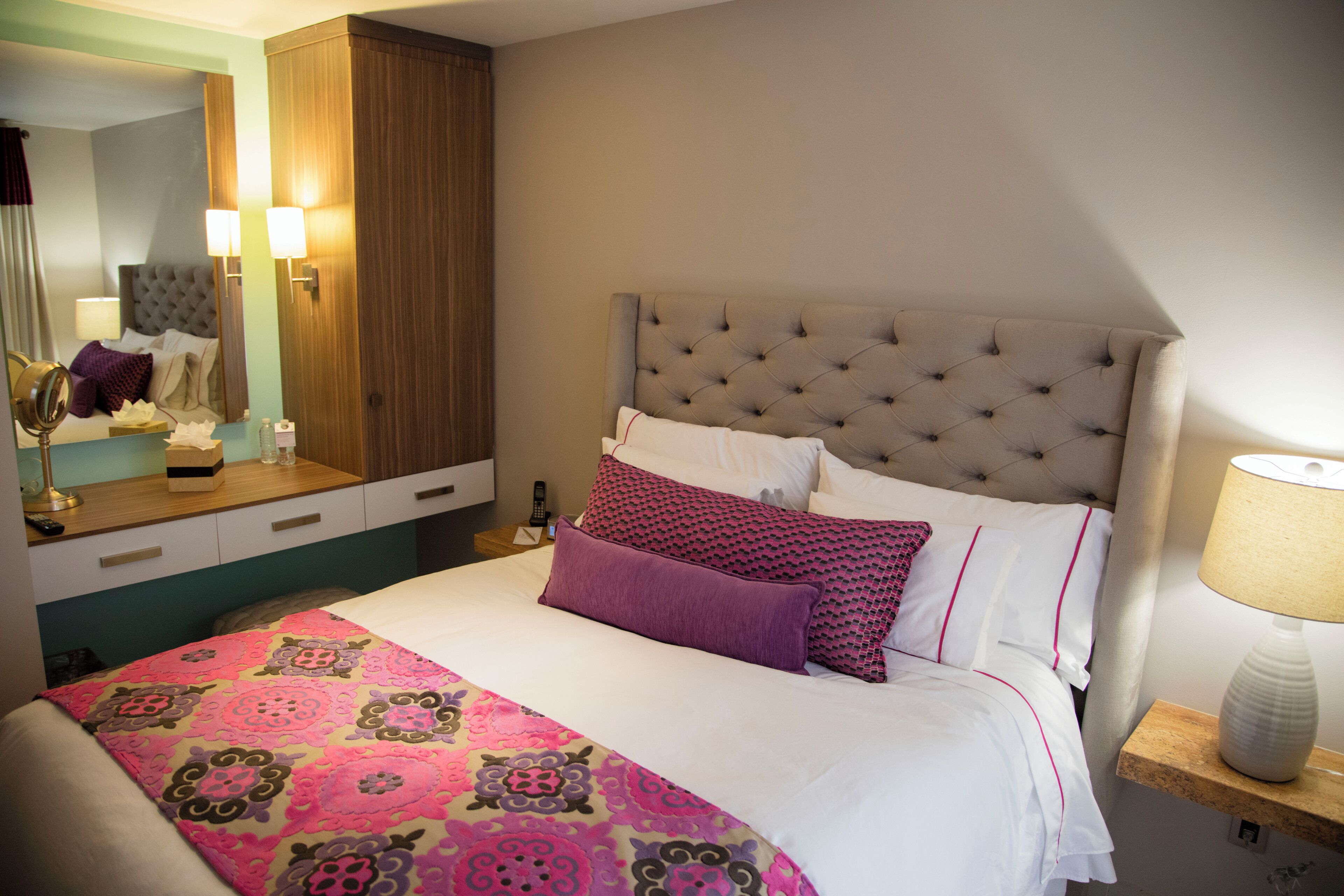 3 bedrooms, premium bedding, individually decorated