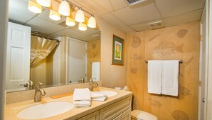 Luxury Condo, 1 Bedroom, Oceanfront (2 Queen Beds) | Bathroom sink - Beach Cove 411 Tower A Sierra's 1 Bedroom Condo by Prista Management (North Myrtle Beach)