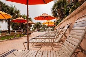Sun deck - Island Vista 606 Jim and Denise's 3 Bedroom Condo by Prista Mgmt (Myrtle Beach)