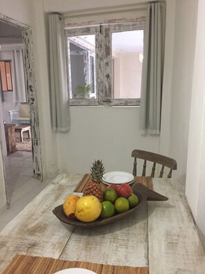 Superior Apartment | Private kitchen | Fridge, oven, stovetop