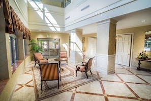 Lobby sitting area