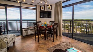 Luxury Condo, 1 Bedroom, Beachfront | Living area | DVD player - Monterey Bay Caleb's Penthouse 1639 1 Bedroom Condo by Prista Management (Myrtle Beach)