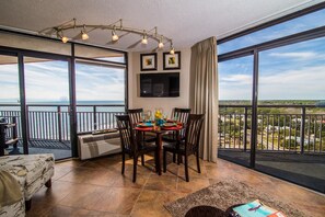 Luxury Condo, 1 Bedroom, Beachfront | Living area | DVD player - Monterey Bay Caleb's Penthouse 1639 1 Bedroom Condo by Prista Management (Myrtle Beach)