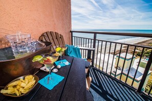 Luxury Condo, 1 Bedroom, Beachfront | Balcony - Monterey Bay Caleb's Penthouse 1639 1 Bedroom Condo by Prista Management (Myrtle Beach)