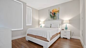 Luksus-lejlighed - 1 soveværelse | 1 soveværelse, premium-sengetøj, skrivebord