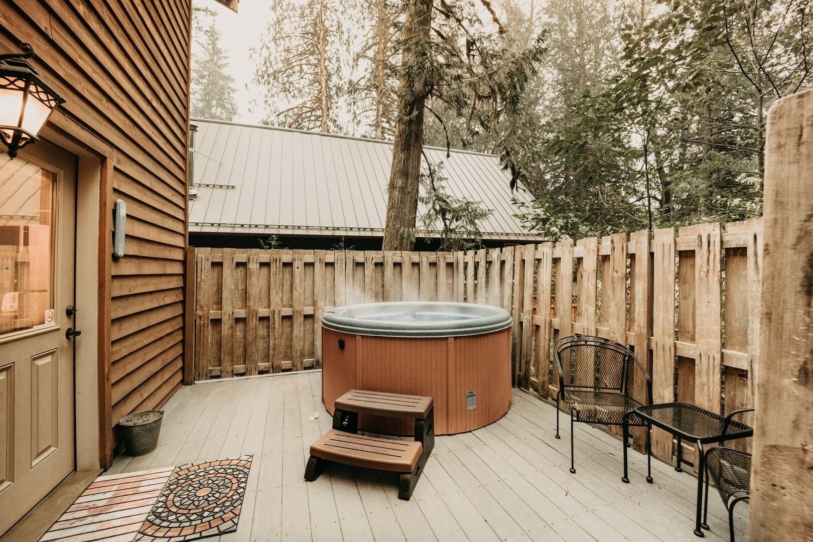 小屋, 2 間臥室 | 室外 Spa 池
